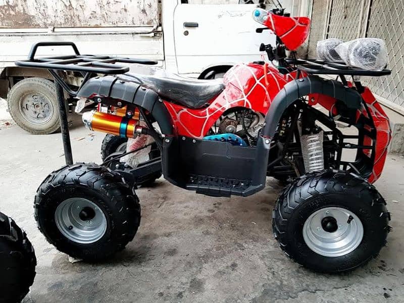 124cc New atv quad 4 wheels delivery all Pakistan 0