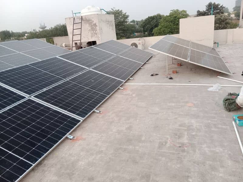 solar system installation 1