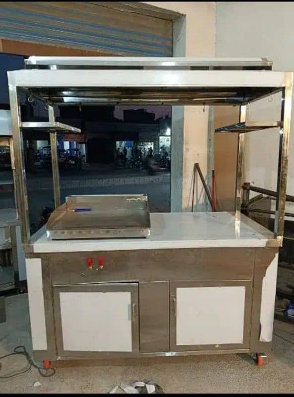 shawarma fryer hotplate burger counter(0302-6669682) 4