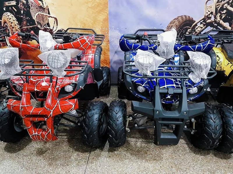 124cc New Atv quad 4 wheels home delivery all Pakistan 4