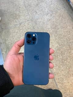 Iphone 12 Pro Max Blue Official PTA Dual Approved 256gb