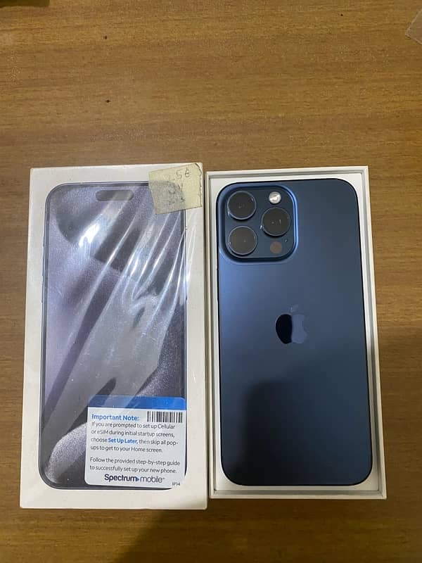 Iphone 15 pro max 256gb Non pta Jv 8