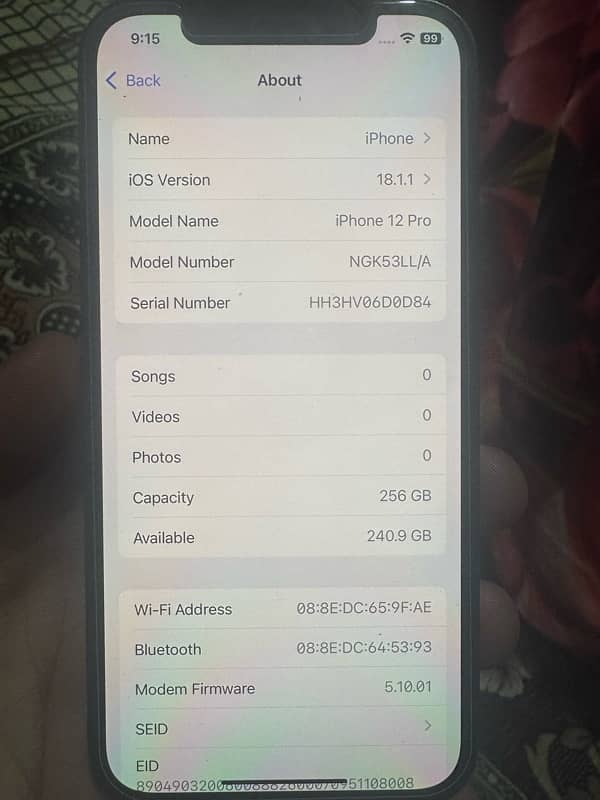 IPhone 12 Pro 256 GB 3