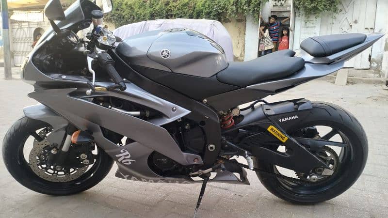 Yamaha R6 argent for sale 1