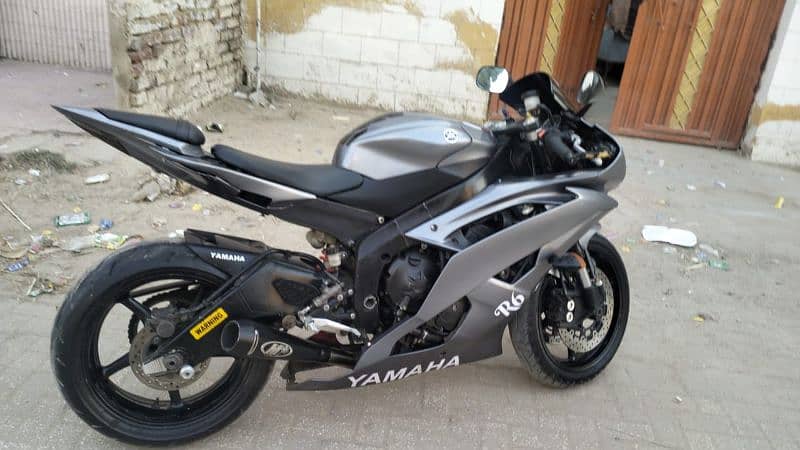 Yamaha R6 argent for sale 3