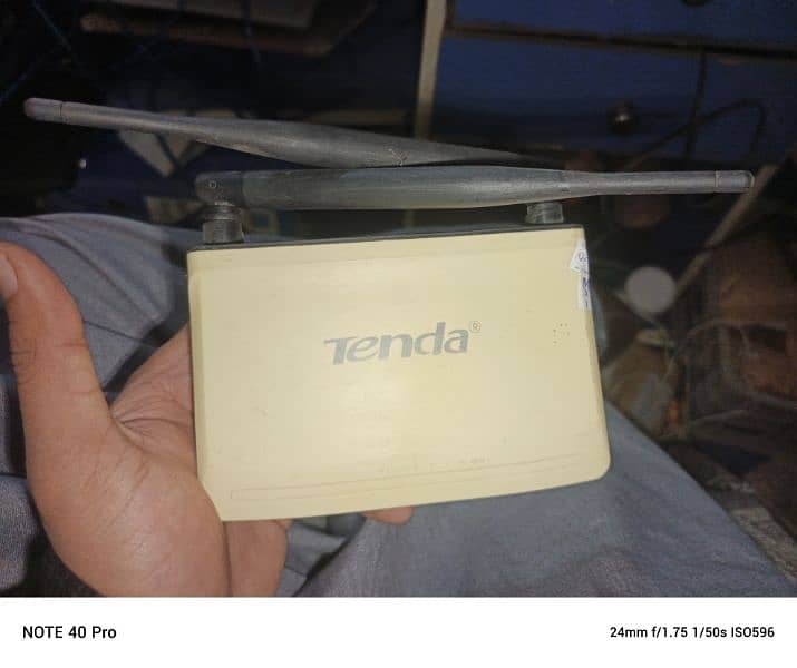 Tenda Router 2 Antena Branded All Ok 0