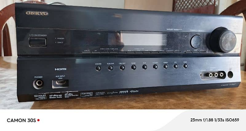 ONKYO Amplifier 110 model number Tx-SR607      7.2 1