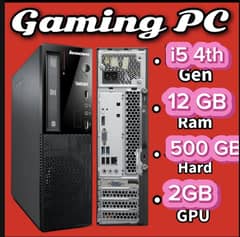 gaming pc in desktop