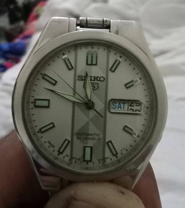 Seiko5 automatic 21 jewels 7s26-0-3E0 2