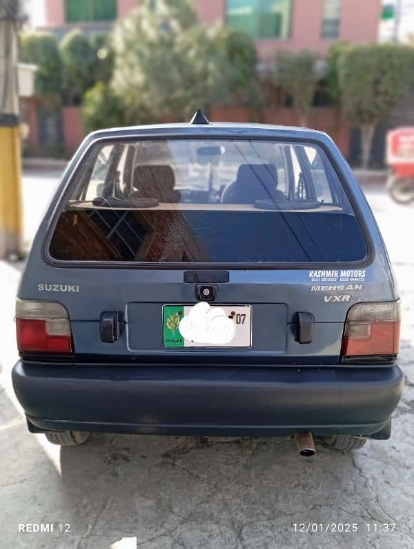 Suzuki Mehran VXR 2006 Registration 2007 1