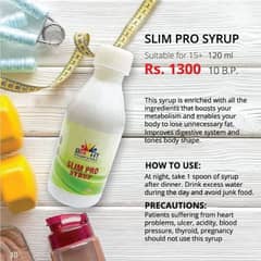 organic weight loss syrup