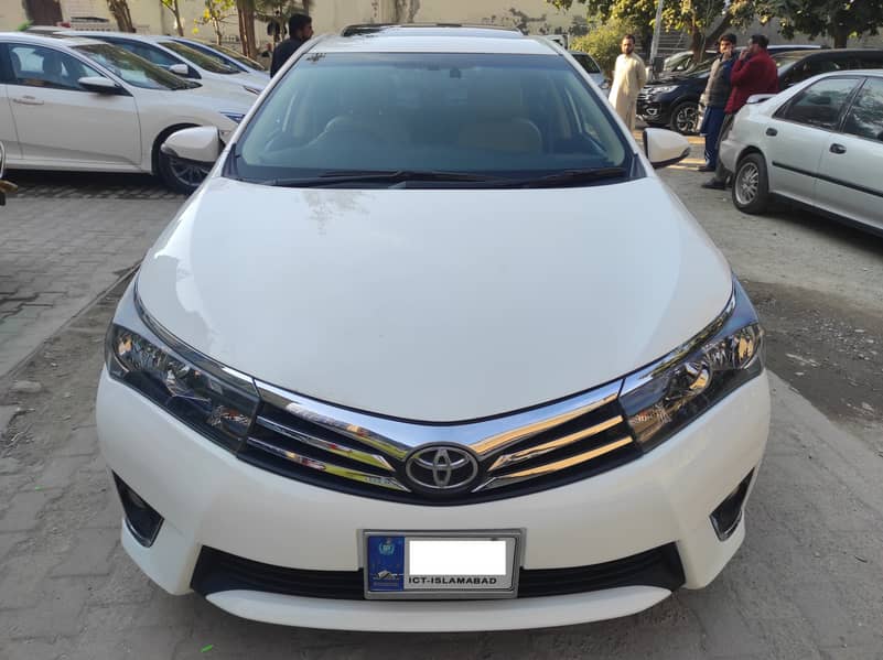 Toyota Corolla Altis Grande CVT-I 1.8 2016 0