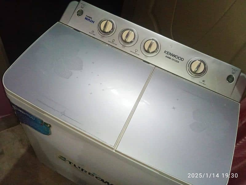 kenwood washing machine twin tub model no: KWM 1012 SA 0