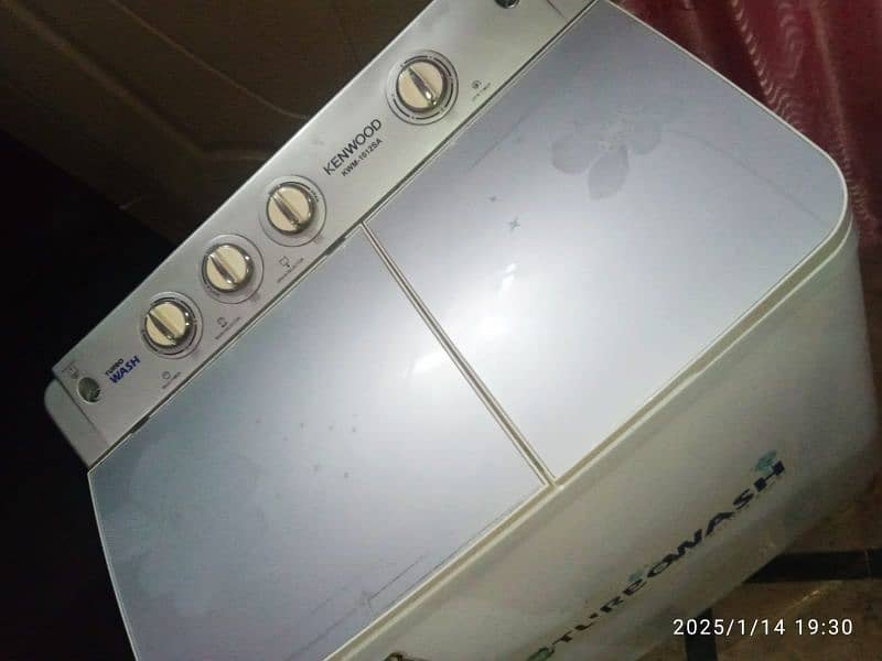 kenwood washing machine twin tub model no: KWM 1012 SA 2