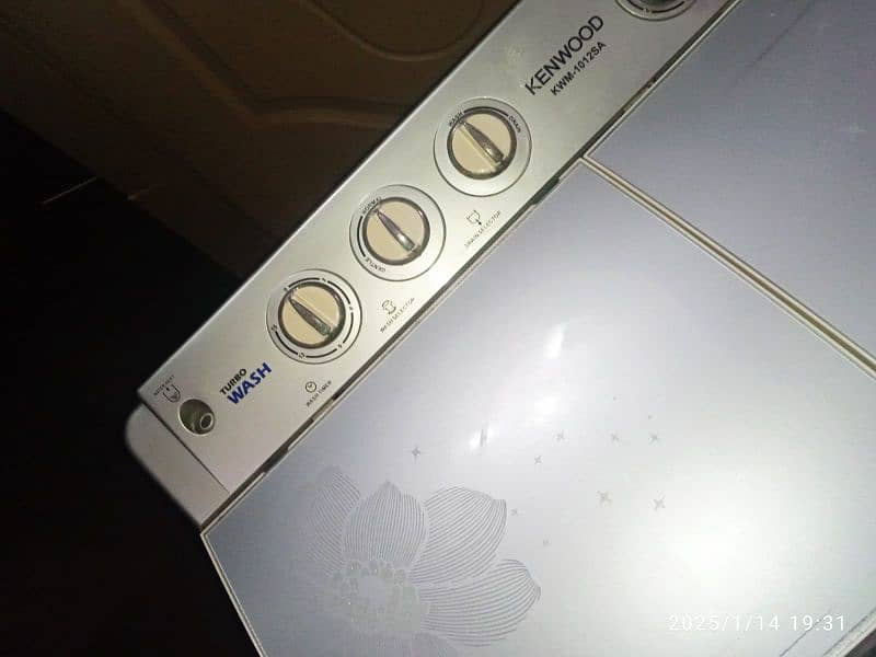 kenwood washing machine twin tub model no: KWM 1012 SA 3