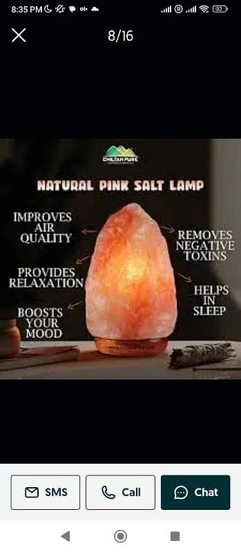 Himalayan Pink Salt Lamp's 0304-2663939 2