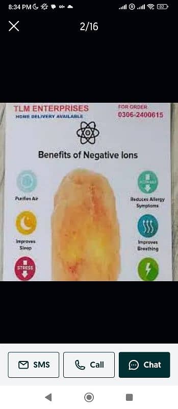 Himalayan Pink Salt Lamp's 0304-2663939 1