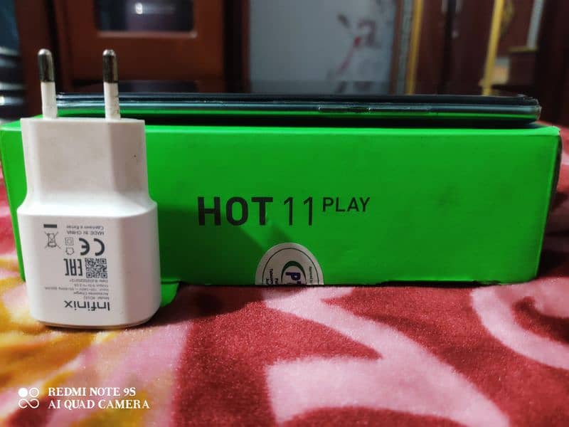 Infinix Hot 11 *4/64* compleate Box in Good Condition 4