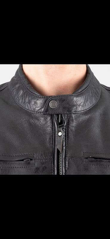 Biker Jacket Pure Leather (Oxford UK] 3