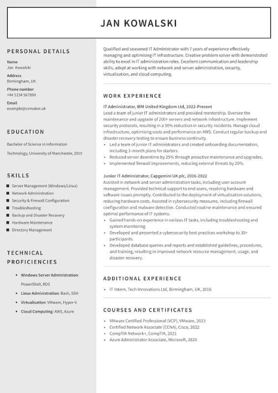 Professional CV Maker 2