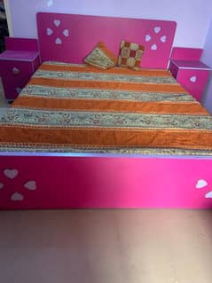 Fancy double bed