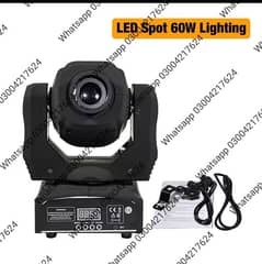 60W Moving Laser beam Head Lighting For DMX512 disco Stage Effect