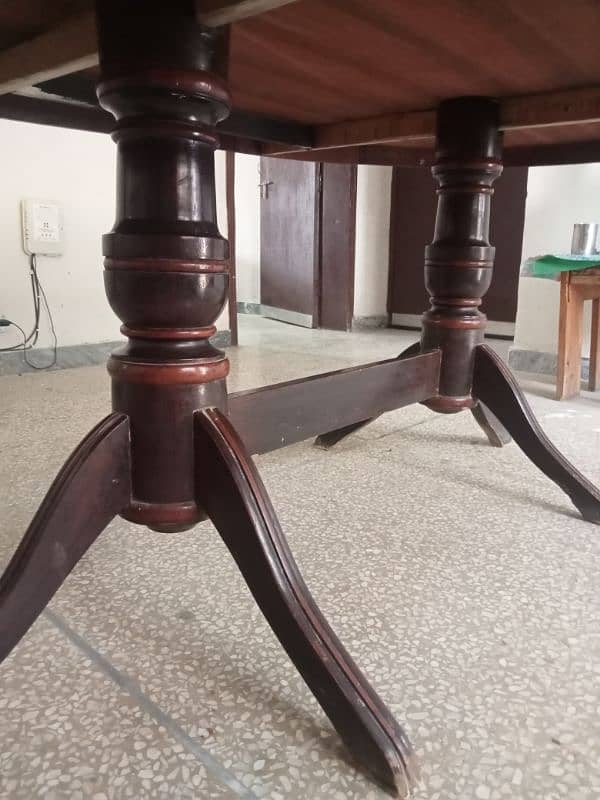 wooden dinning table 2