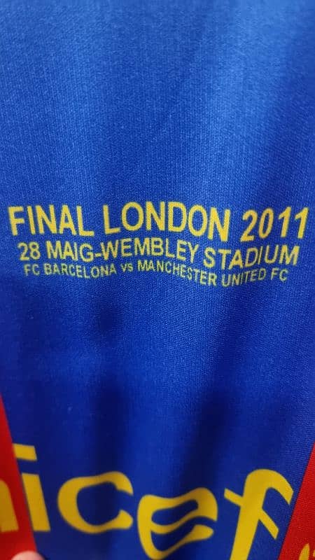 Large barcelona 2010/11 season jersey 4