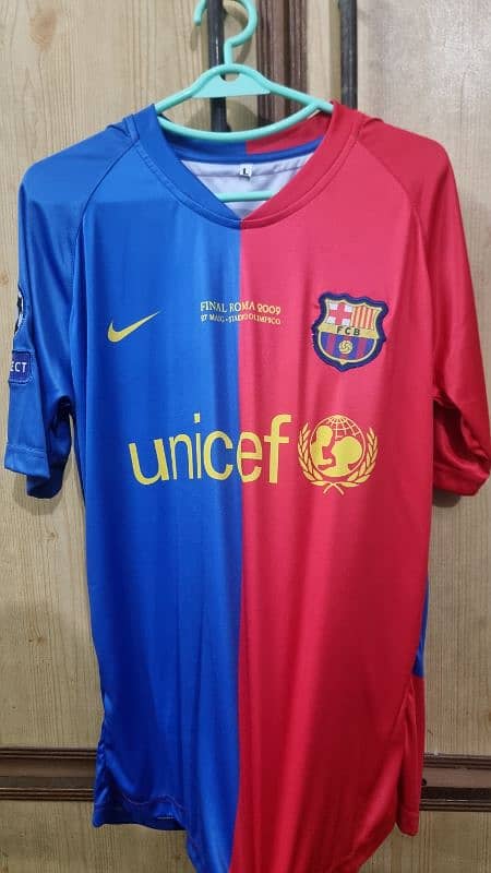 large barcelona 2008/09 season jersey 0