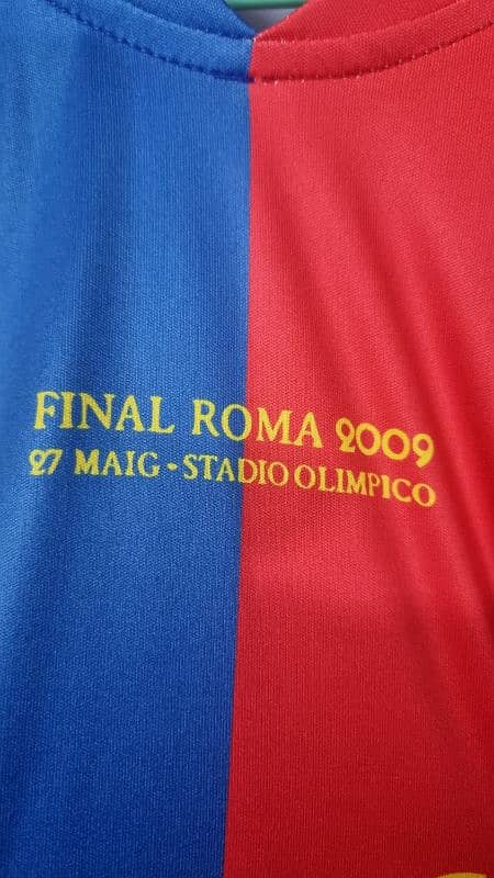 large barcelona 2008/09 season jersey 3