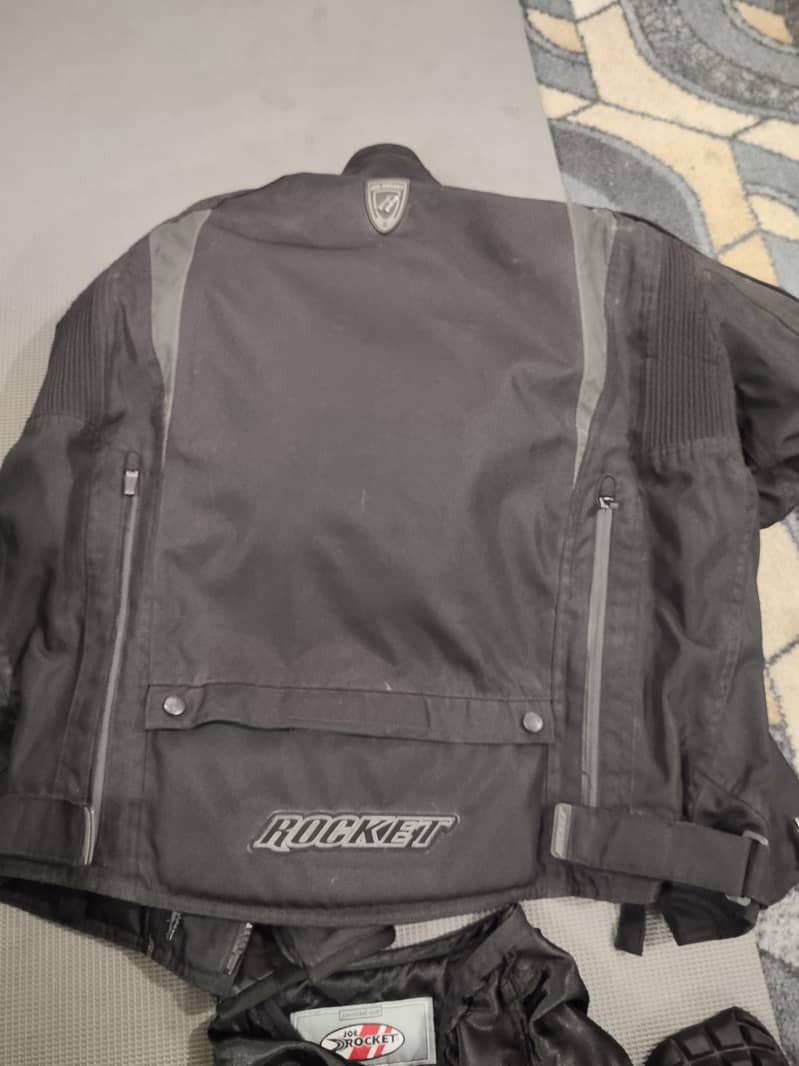 Joe Rocket Large Motorcycle Bike winter/summer jacket 3