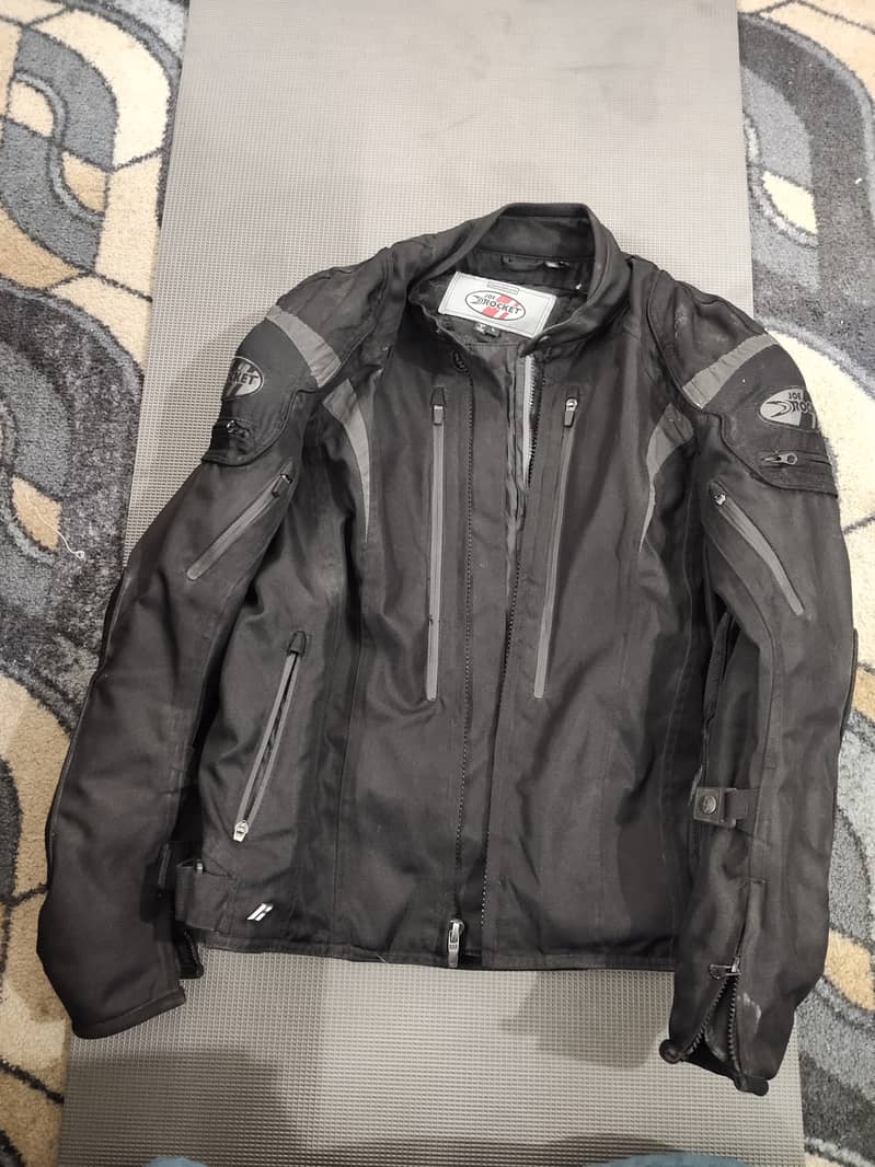 Joe Rocket Large Motorcycle Bike winter/summer jacket 8