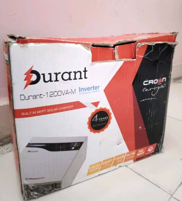 crown  Durant -1200VA / 900 W Solar MPT inverter 0