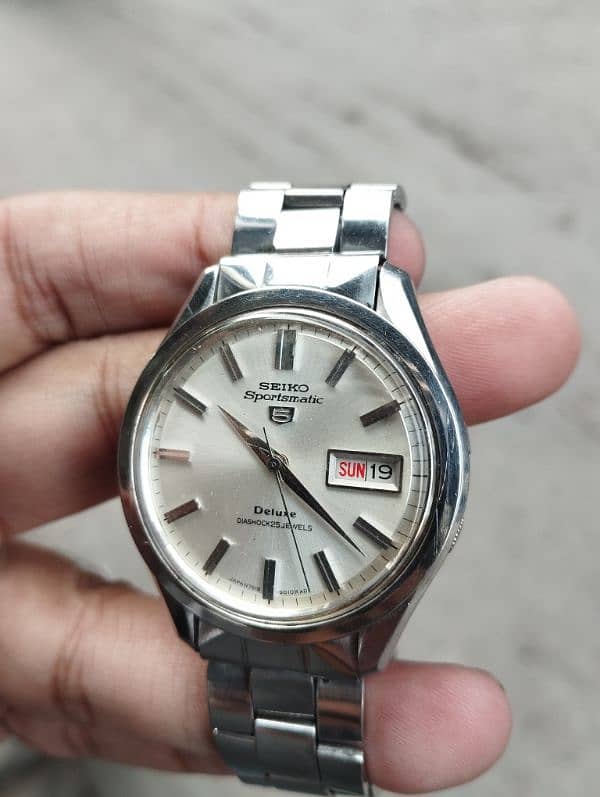 Seiko sportsmatic/ Seiko Mens Watch / Vintage Seiko Automatic 2