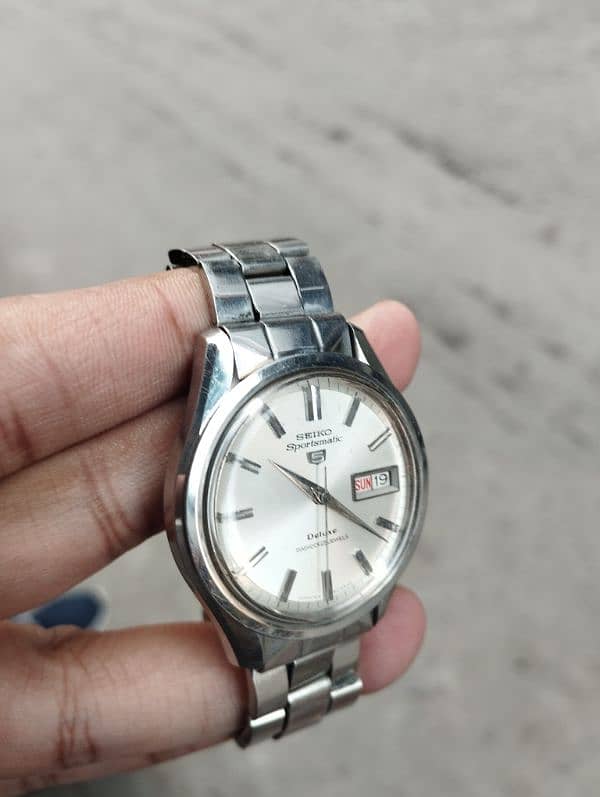 Seiko sportsmatic/ Seiko Mens Watch / Vintage Seiko Automatic 4