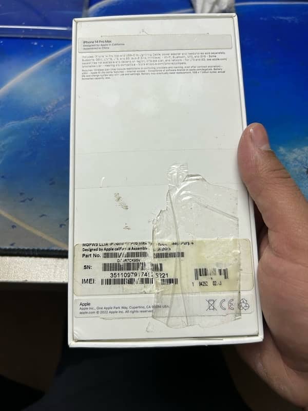 iphone 14 pro max non pta with box 5