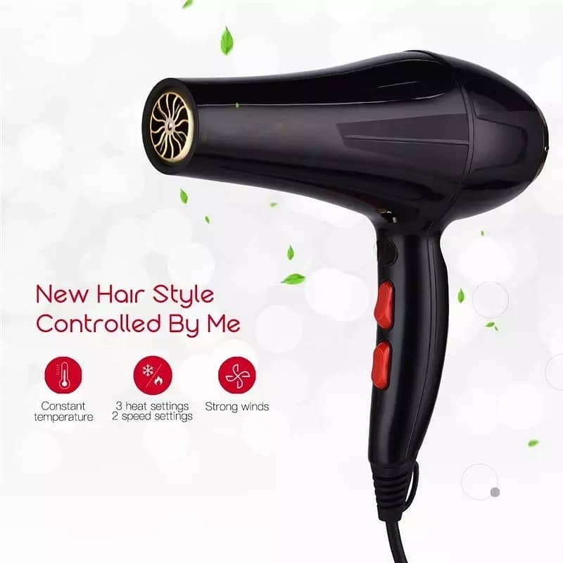 Professional Hair Dryer - Hair Dryer Machine Hot & Cold 8