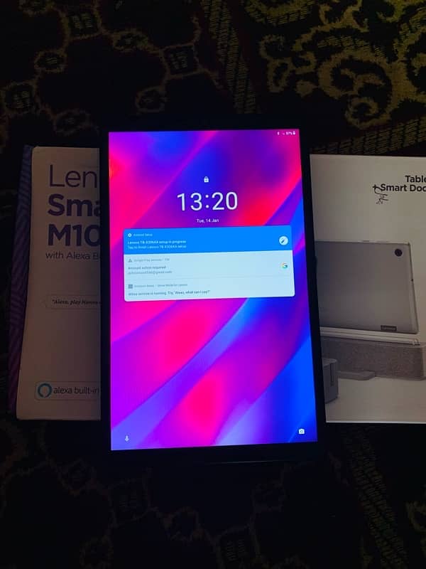 lenovo m10 hd 10/10 with box 2