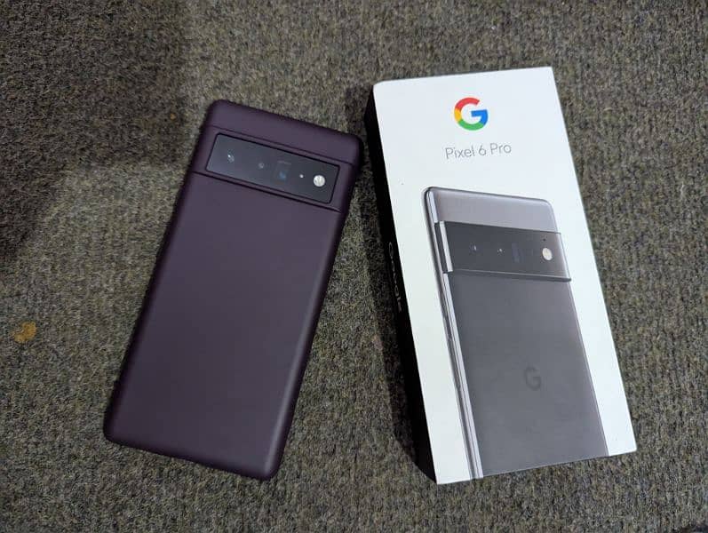 Google Pixel 6Pro PTA approved with box 0