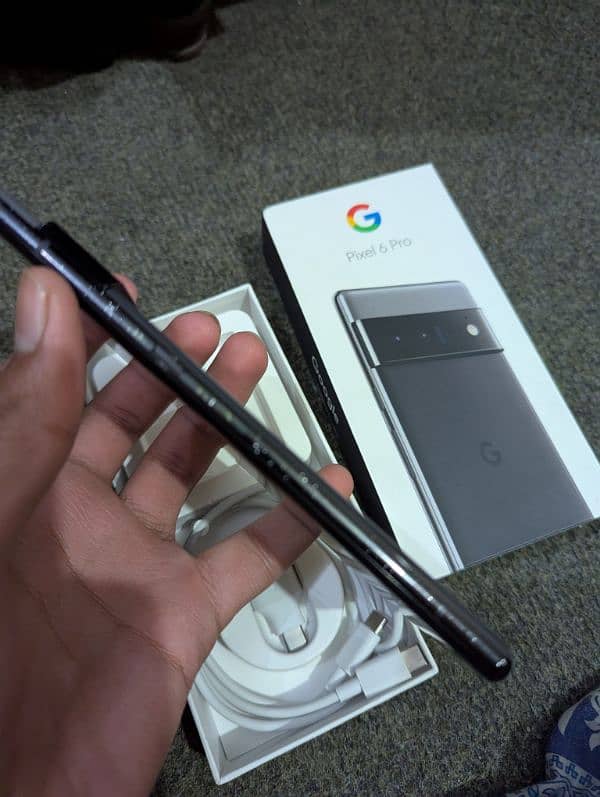 Google Pixel 6Pro PTA approved with box 5