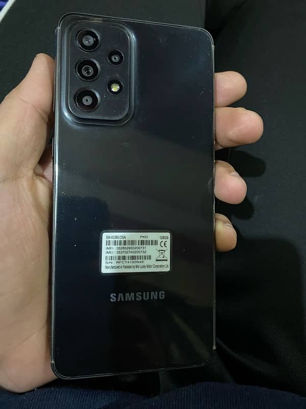 samsung A33 5G mint condition 1