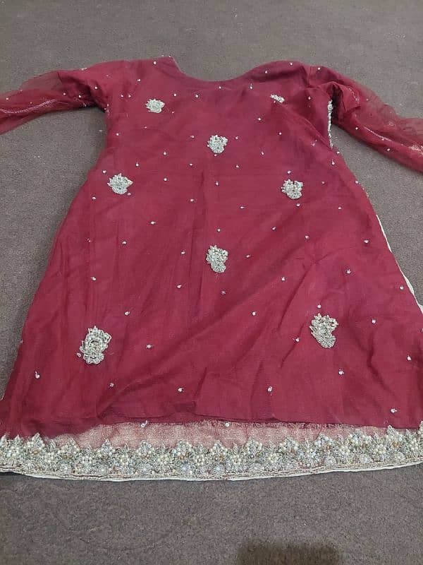 Maroon Color Barath Lehenga 3