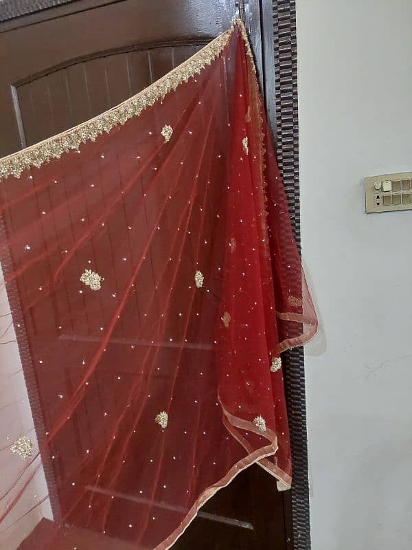 Maroon Color Barath Lehenga 7