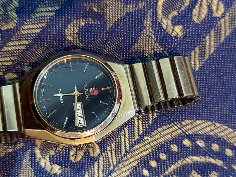 vintage Rado president Automatic . 4