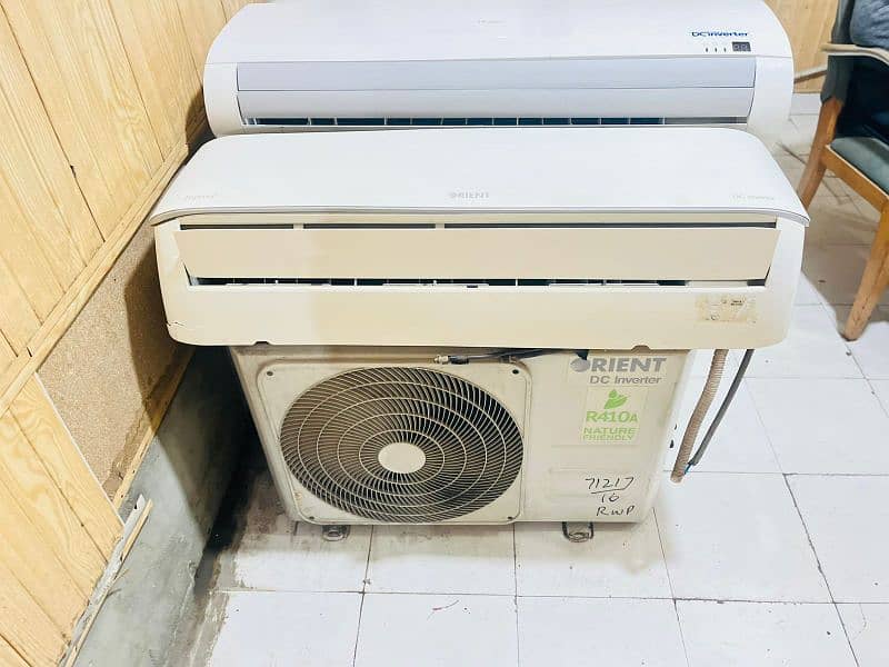 Orient DC inverter 1.5 smoothly working condition 0