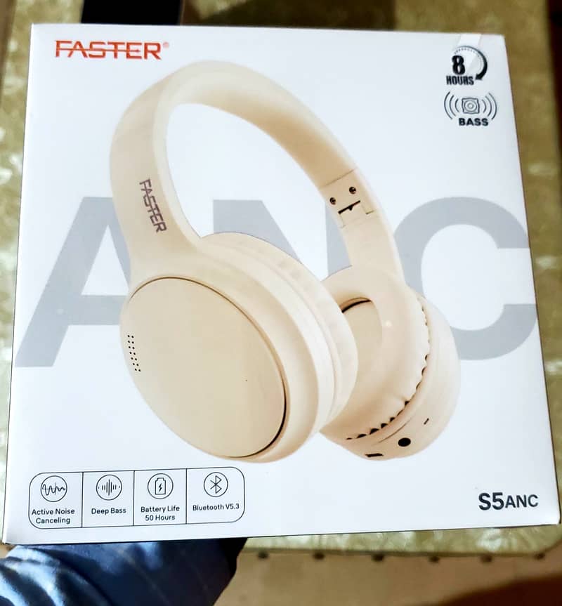 Faster S5 ANC Over-Ear Wireless Headphone 2