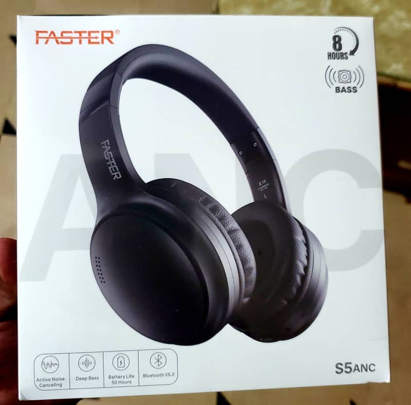 Faster S5 ANC Over-Ear Wireless Headphone 3