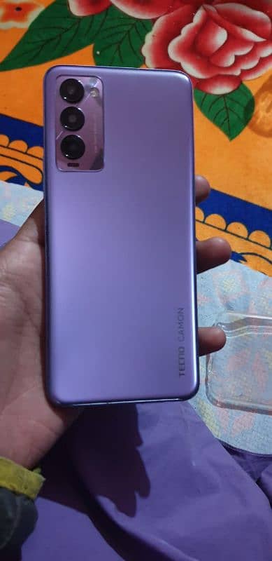 tecno camon 18t 4+3 128 gb with out box hai no open no repair 1