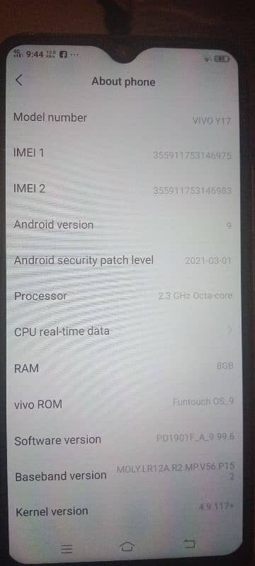 Vivo Mobile For sale 4