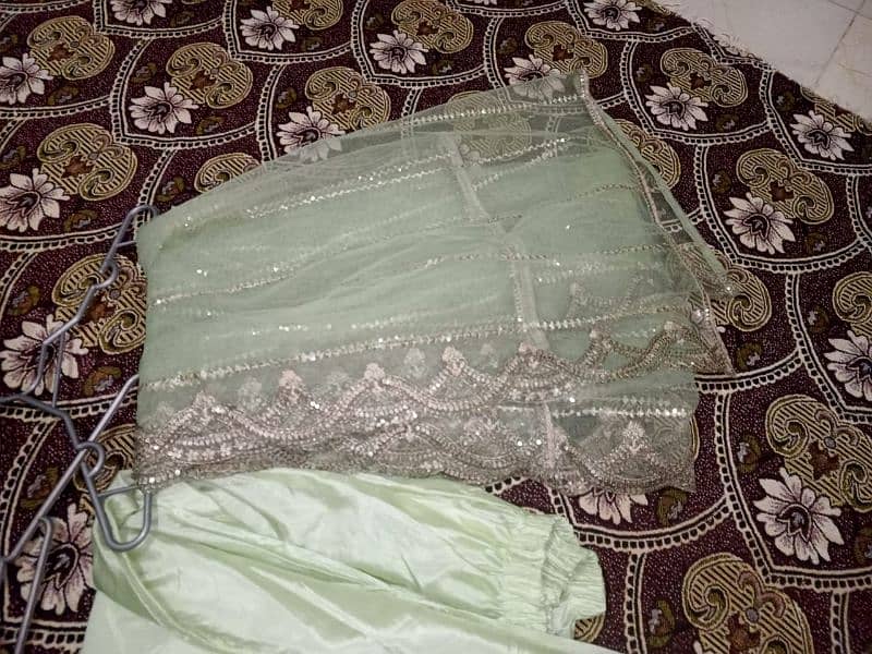 double gown mexi for sale with dupta trouser condition 10/10 1